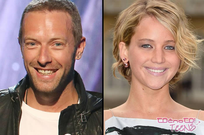 Jennifer Lawrence na romantičnem zmenku s Chrisom Martinom!