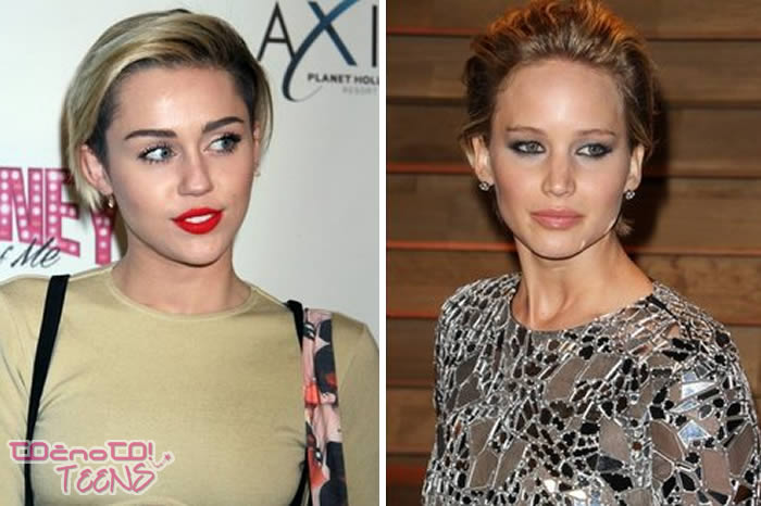 Jennifer bruhala vpričo Miley!
