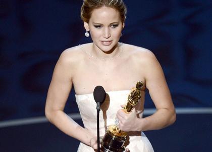 Jennifer Lawrence: Razočarana je nad svojim govorom na Oskarjih!
