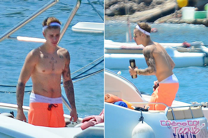 Bieber, daj že potegni gor te hlače!