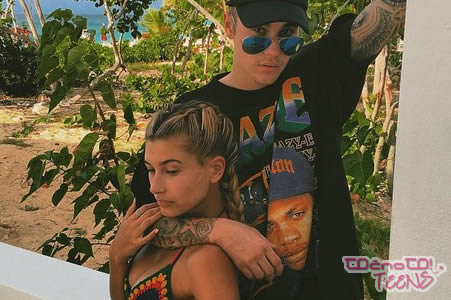 Hailey prislila Justina, da je prekril Selenino tetovažo!?