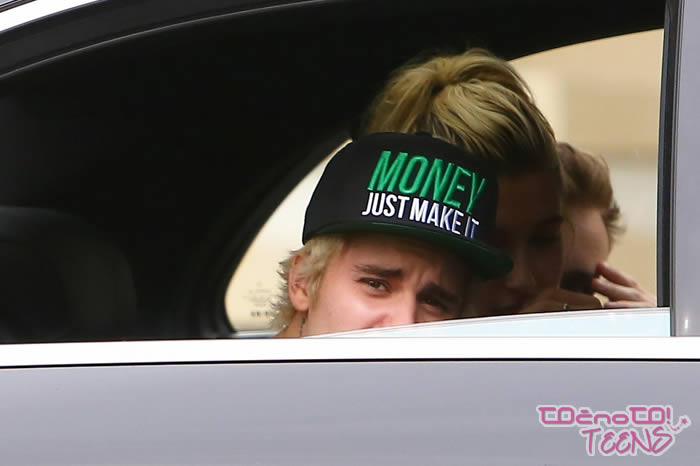 FOTO; Justin najprej s Kendall, nato s Hailey na kosilo!