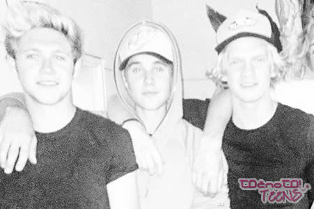 FOTO! Zakaj se Niall Horan druži z Bieberjem?