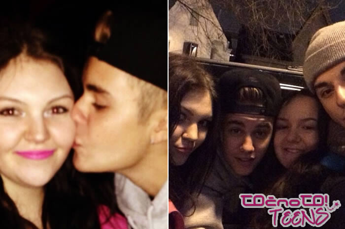 SREČNEŽI: Justin Bieber se je srečal s tremi oboževalci!