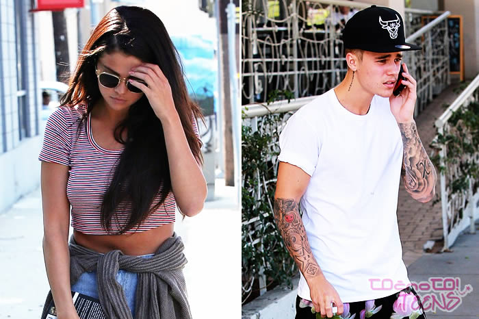 FOTO! Justin in Selena pred pararace prvič odkar sta potrdila razmerje