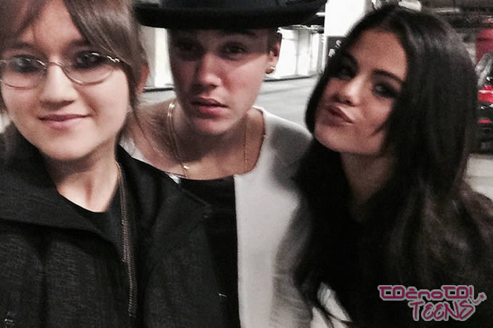 Justin in Selena na zmenku v kinu!