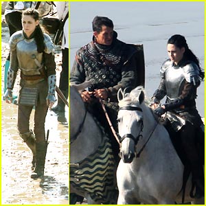 Foto: Prvi pogled na Kristen Stewart kot na Sneguljčico!