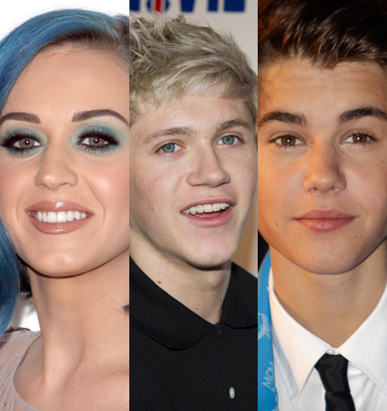 One Direction: Čestitala sta jim tudi Justin Bieber in Katy Perry!
