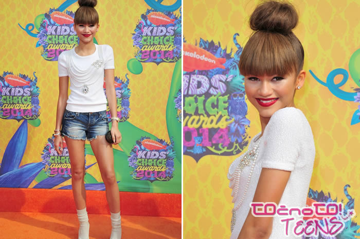 KCA: Zendaya očarala s sproščenostjo!