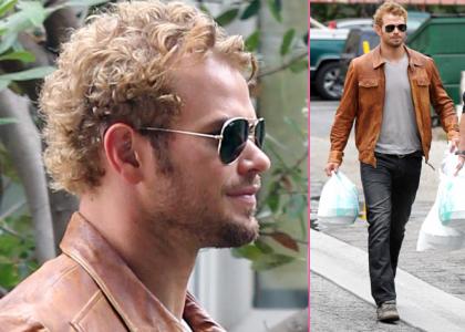 Foto: Kellan Lutz: Simpatičen s skodranimi lasmi!