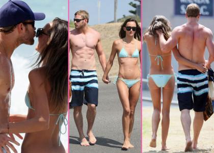 Foto: Kellan Lutz: Crkljanje s punco na plaži!