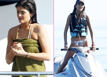 Foto: Kylie in Kendall Jenner: Počitnikujeta v Grčiji!
