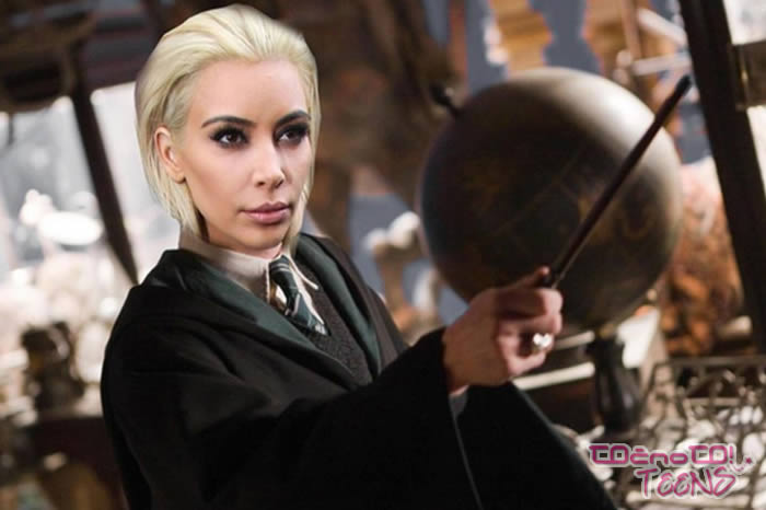SMEŠNO! Kim Kardashian v Harryju Potterju?