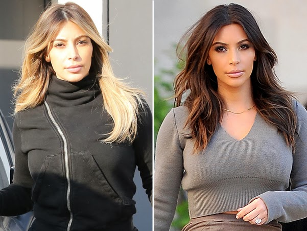 HAIRSTYLE WAR: Kim Kardashian