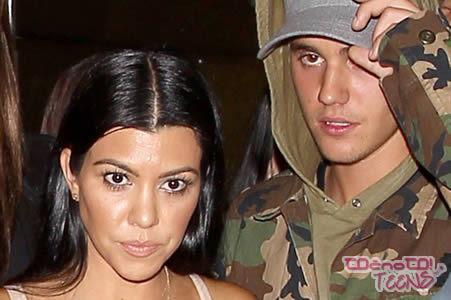 VROČE! Kourtney spregovorila o tem, kaj je med njo in Justinom Bieberjem!
