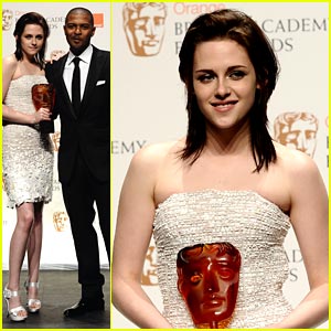 Robsten in Anna na 'BAFTA' nagradah, Kristen zmagovalka!