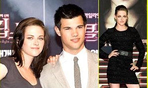 Kristen Stewart in Taylor Lautner osvajata Korejo