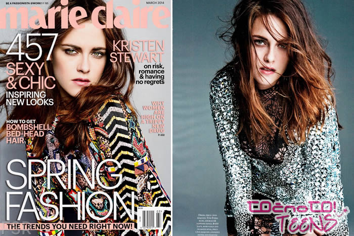 Naslovnica s Kristen Stewart