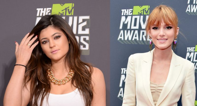 Foto: Kylie Jenner in Bella Thorne na MTV nagradah!