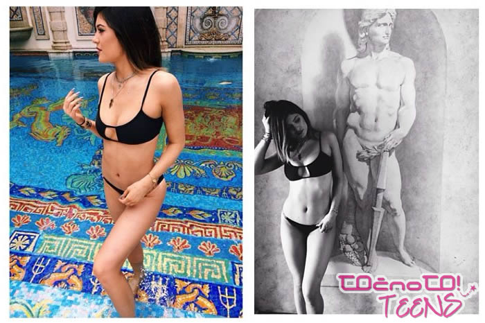 Izzivalna Kylie Jenner vsem povprek razkazuje svoje telo!