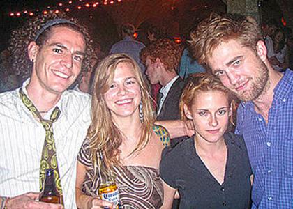 FOTO: Robsten: Na poroki sta se precej zbližala!