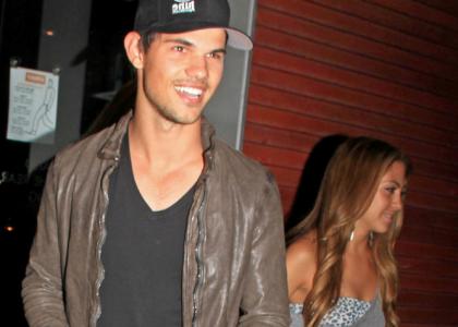 Foto: Taylor Lautner: Spet ujet skupaj s punco iz srednje šole!