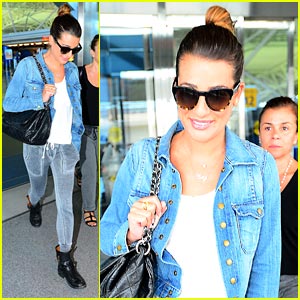 FOTO: Lea Michele: Še vedno nosi Coryjevo verižico!