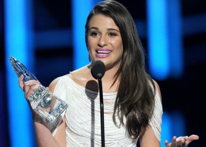 Foto: Lea Michele: Presenečena nad sprejemom nagrade na PCA!