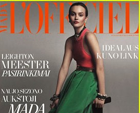 FOTO: Leighton Meester z visoko modo