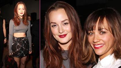 Leighton in Jessica: Redni gostji na Tednu mode!
