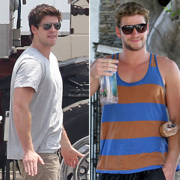 FOTO: Liam Hemsworth je sedaj rjavolasec!