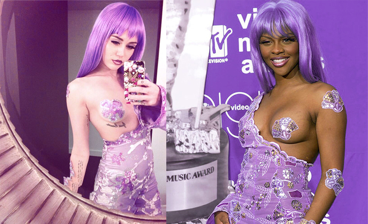 Miley Cyrus: Prelevila se je v Lil Kim!