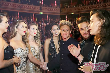 VROČE! Little Mix in One Direction spoznali princa Harryja!