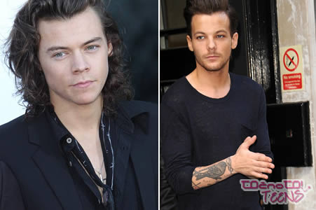 ŠOK! Louis se je izogibal Harryja v velikem loku!