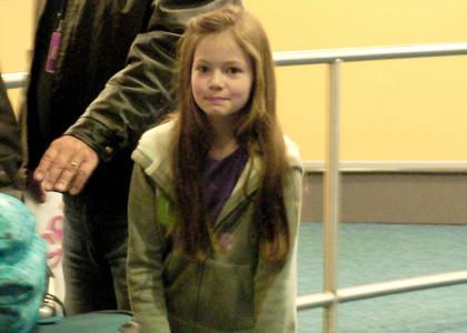 FOTO: Renesmee iz 'Jutranje zarje' že na snemanju filma!