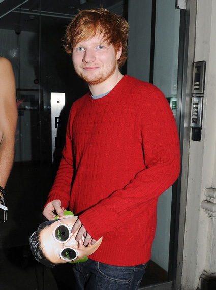 Ed Sheeran: Princ Harry je moj najljubši rdečelasec!