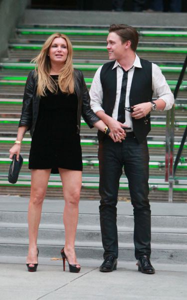 FOTO: Jesse McCartney: Punco je peljal na kosilo