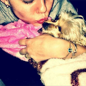 Šok! Miley Cyrus: Njena psička je umrla zaradi njene druge psičke!
