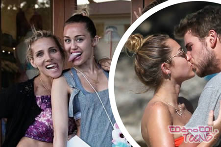 VROČE! Miley na kosilu z Liamovo svakinjo!
