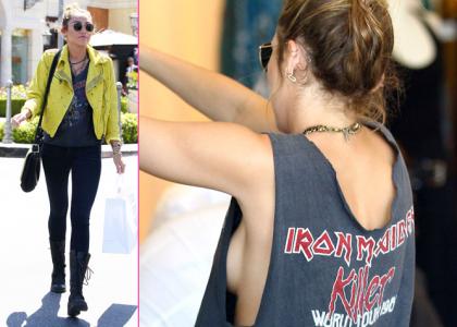 Šok! Miley Cyrus skoraj pokazala celotno dojko!