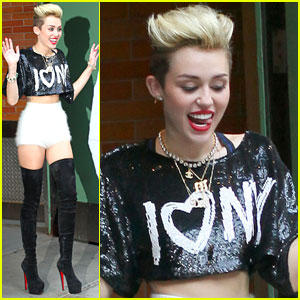 Video! Miley Cyrus: Oglej si nastop na GMA