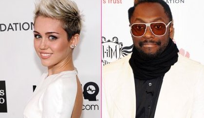 Vroče! Prisluhni novemu duetu Miley Cyrus in Will.I.Am-u!