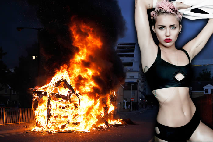 ŠOK! Zagorel avtobus Miley Cyrus!