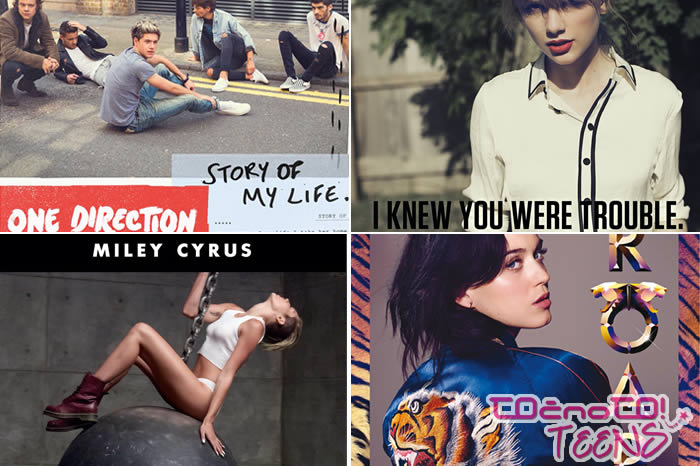 One Direction, Katy, Miley ali Taylor? Kdo bo zmagal?