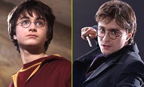 FOTO: Evolucija 'Harryja Potterja': Poglej si ga skozi leta!