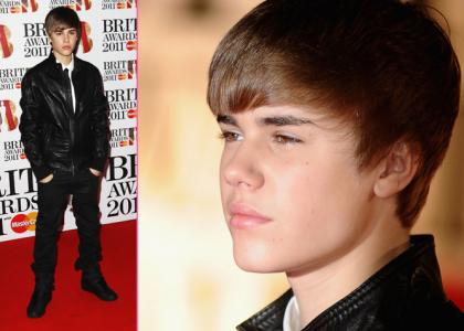 FOTO: Justin Bieber: Ni dobil grammyja, dobil pa je BRIT nagrado!