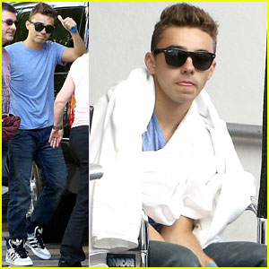 Vroče! Nathan iz The Wanted: Po operaciji prvič v javnosti!