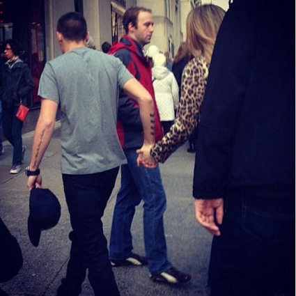 Vroče! Liam iz 1D: Ujet med držanjem za roke s svojo bivšo Danielle!