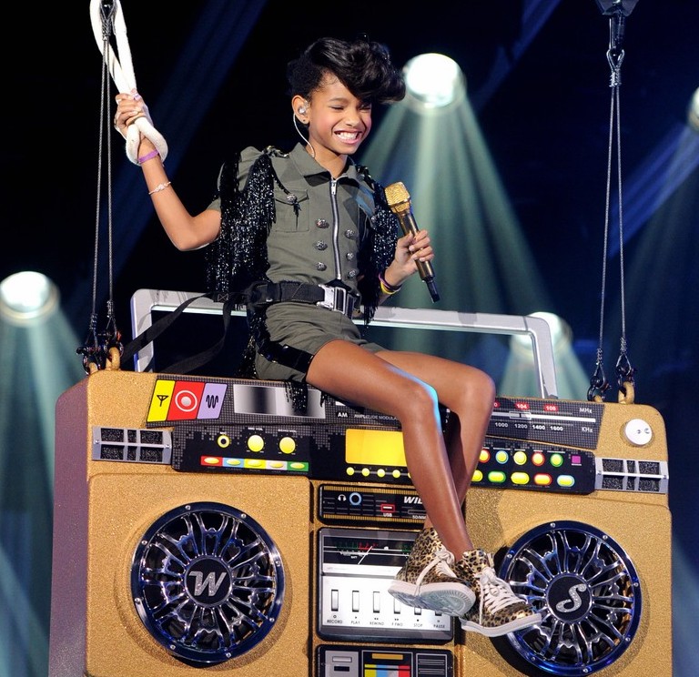 Willow Smith: Ob vstopu v novo leto zabavala na odru