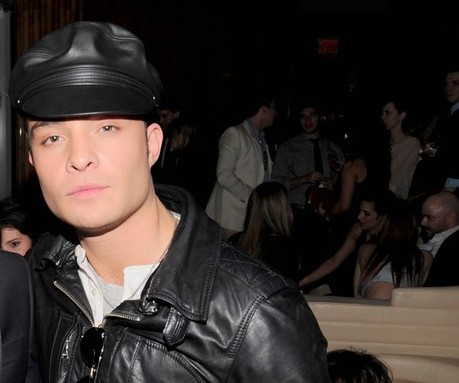 FOTO: Ed Westwick: Ves v usnju